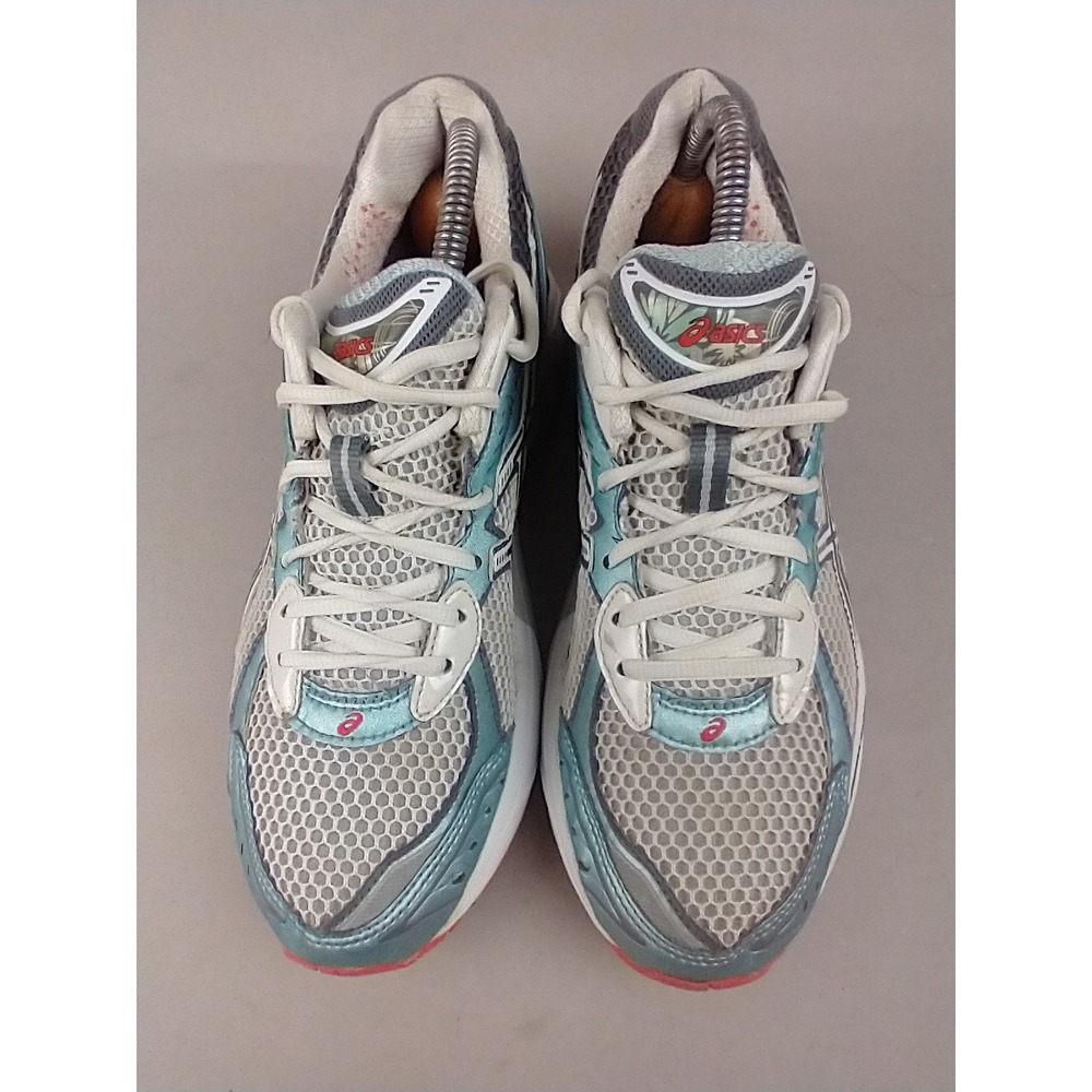 Asics GT-2160 Womens Running Shoes White Silver Teal T154N Size 8.5 - Picture 12 of 12